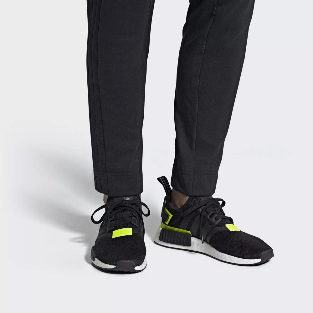 Adidas NMD R1 Tenis Negros Para Hombre (MX-72312)